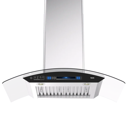 Vesta Range Hood Bremen, 1000CFM 30''/36'' Stainless Steel Wall Mount Voice Control DC Motor - YOURISHOP.COM