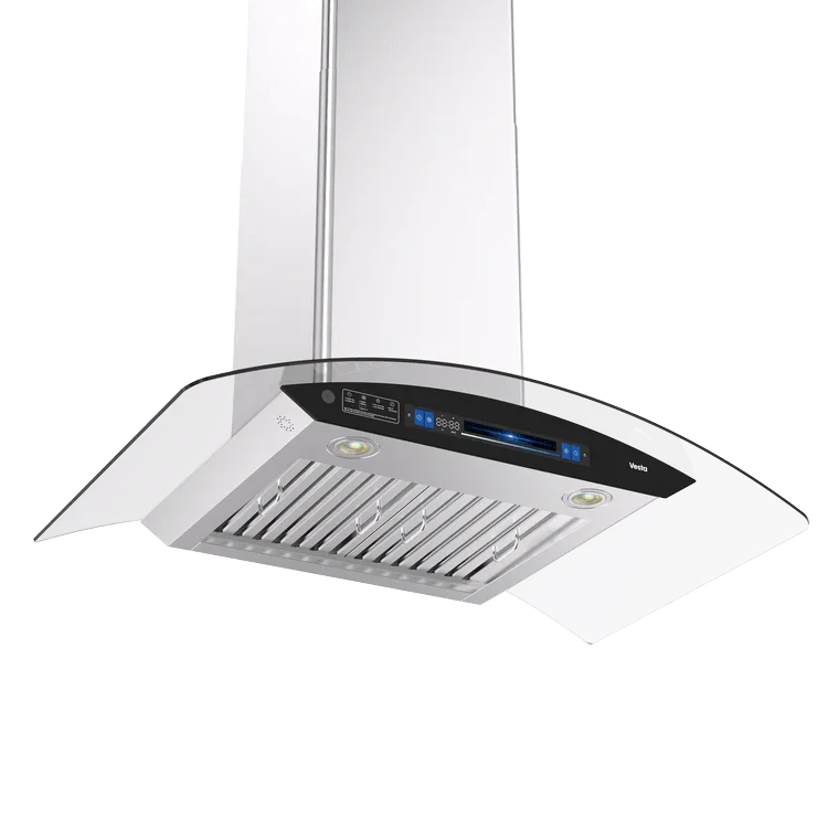 Vesta Range Hood Bremen, 1000CFM 30''/36'' Stainless Steel Wall Mount Voice Control DC Motor - YOURISHOP.COM