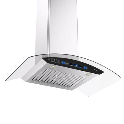 Vesta Range Hood Bremen, 1000CFM 30''/36'' Stainless Steel Wall Mount Voice Control DC Motor - YOURISHOP.COM