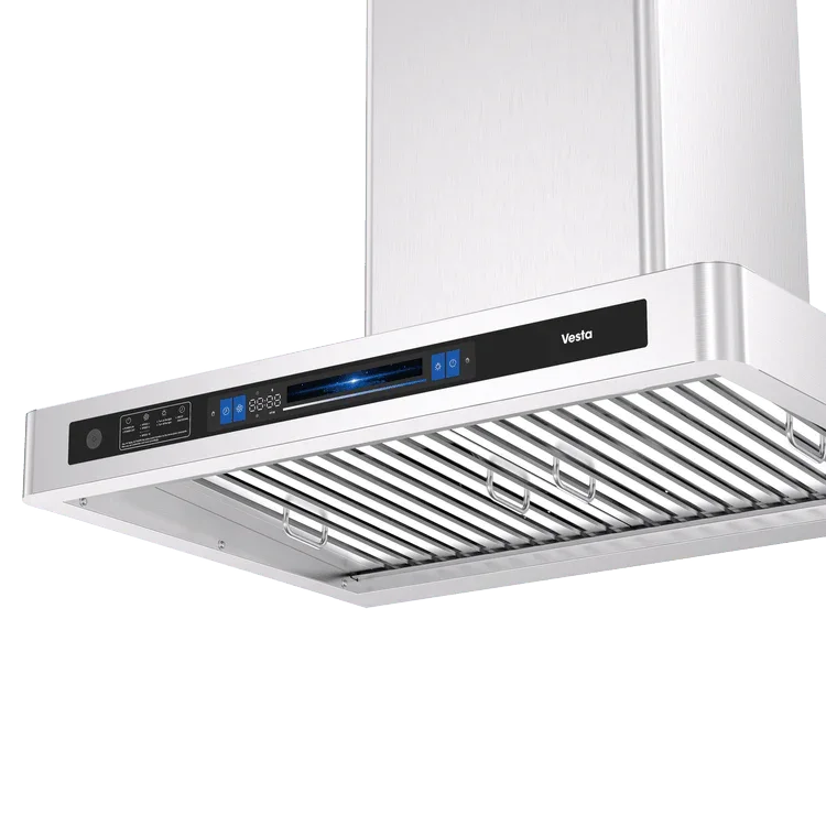 Vesta Range Hood Hamburg, 1000CFM, 30''/36'', Stainless Steel, Voice Control, DC Motor - YOURISHOP.COM