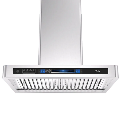 Vesta Range Hood Hamburg, 1000CFM, 30''/36'', Stainless Steel, Voice Control, DC Motor - YOURISHOP.COM