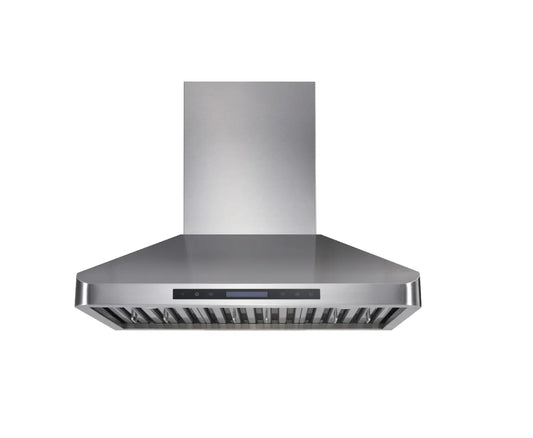 VESTA Range Hood London VRH-LONDON-SS, 900CFM 30''/36'' Stainless Steel Wall Mount - YOURISHOP.COM