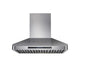 VESTA Range Hood London VRH-LONDON-SS, 900CFM 30''/36'' Stainless Steel Wall Mount - YOURISHOP.COM