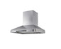 VESTA Range Hood London VRH-LONDON-SS, 900CFM 30''/36'' Stainless Steel Wall Mount - YOURISHOP.COM