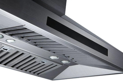 Vesta rangne hood VRH-PRAGUE-SS, 900CFM 36'' Stainless Steel Island - YOURISHOP.COM