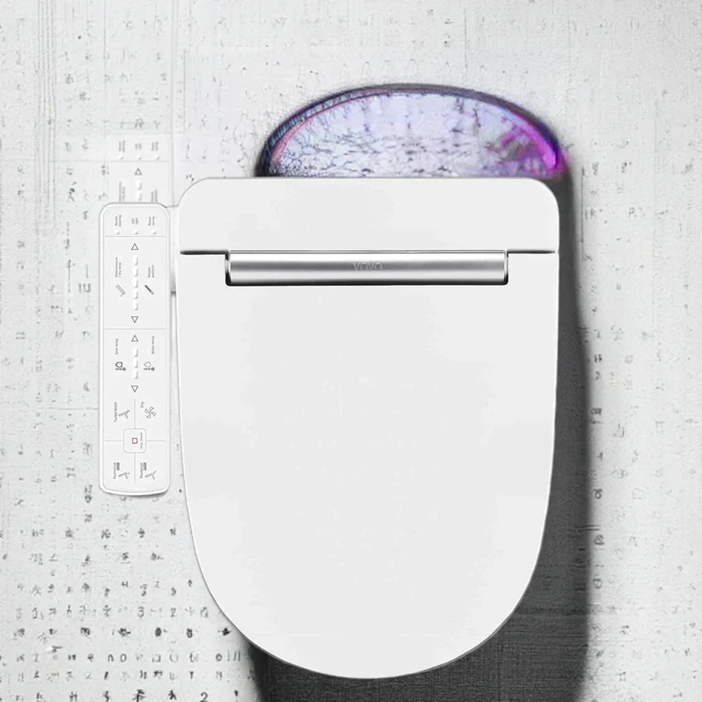 VOVO Bidet VB-3000S, Made in Korea, LED Nightlight, Heated Seat,Warm Dry and Water - YOURISHOP.COM