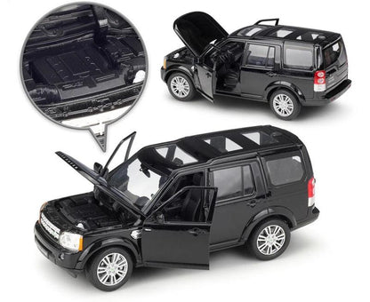 WELLY Model Car 1:24 Diecast Classic Alloy Car Toy Land Rover Discovery 4 Off-Road Metal Toy Car For Children Gifts Collection - YOURISHOP.COM