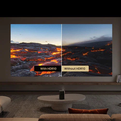 XGIMI Halo+: True 1080p Portable Projector for Outdoor Movie Night, Android TV 10.0 - YOURISHOP.COM