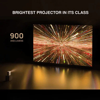 XGIMI Halo+: True 1080p Portable Projector for Outdoor Movie Night, Android TV 10.0 - YOURISHOP.COM