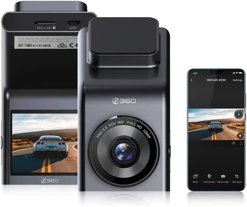 360 G300H: Dash Cam for Car Driving, 1296P, 160° Wide Angle - YOURISHOP.COM