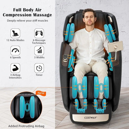 3D Massage Chair JL10013, SL-Track Full Body Zero Gravity with Thai Stretch - YOURISHOP.COM
