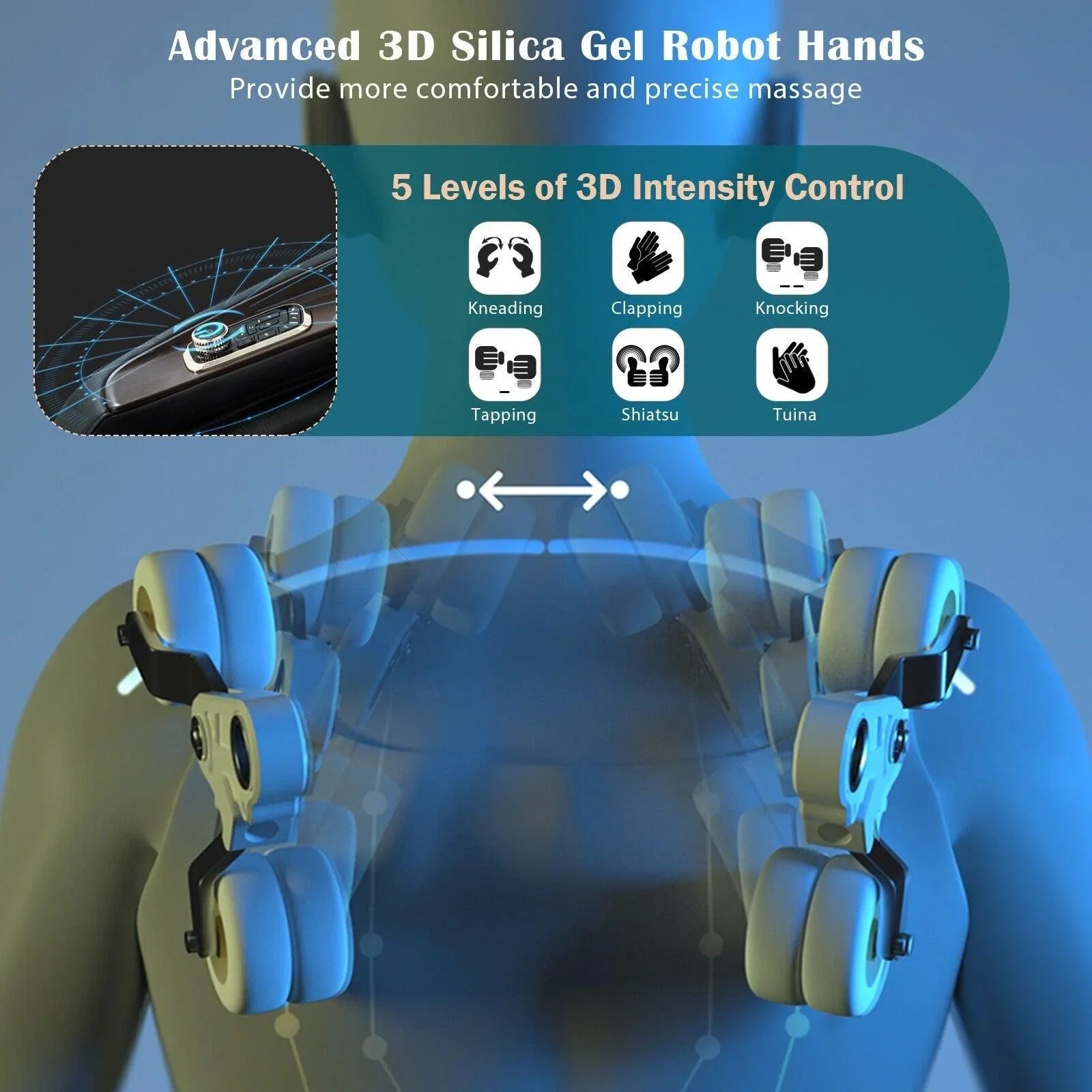 3D Massage Chair JL10013, SL-Track Full Body Zero Gravity with Thai Stretch - YOURISHOP.COM