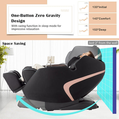 3D Massage Chair JL10013, SL-Track Full Body Zero Gravity with Thai Stretch - YOURISHOP.COM