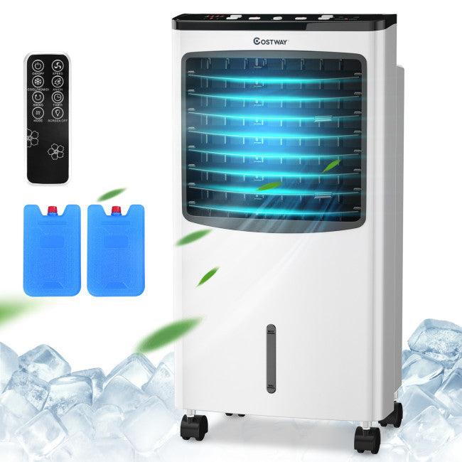 3-in-1 Portable Evaporative Air Conditioner Cooler with Remote Control for Home 65382407 - YOURISHOP.COM