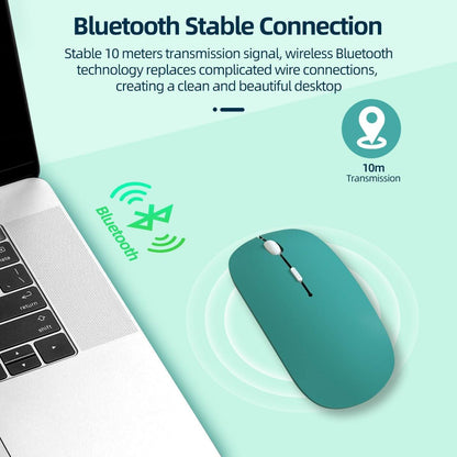 ANMONE Bluetooth Mouse For iPad Samsung Huawei Lenovo Android Windows Tablet Battery Wireless Mouse For Notebook Computer - YOURISHOP.COM