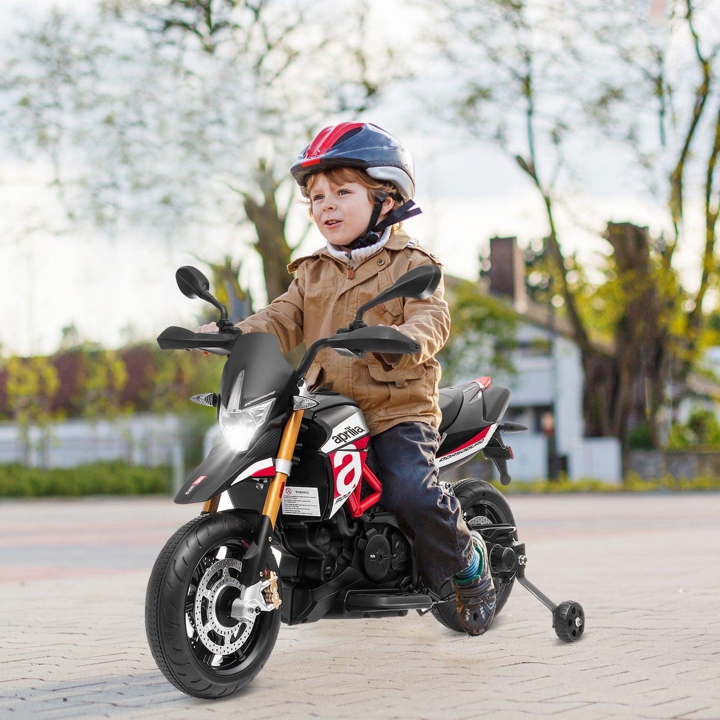 Aprilia children Motorcycle TY327449DE,four-wheel battery operated car - YOURISHOP.COM