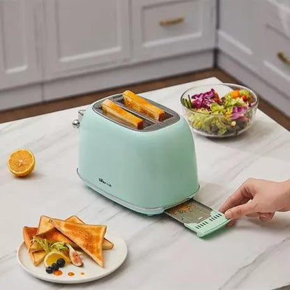 Bear Bread Toaster DSL-P02D5,Retro Style 2 Slice - YOURISHOP.COM