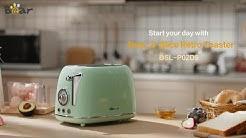 Bear Bread Toaster DSL-P02D5,Retro Style 2 Slice - YOURISHOP.COM