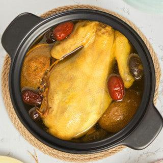 Bear Casserole CP-G0023,24cm, 3.5L, Ceramic, Cream Blue - YOURISHOP.COM