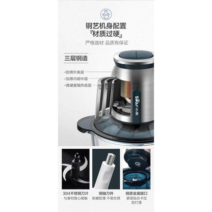 Bear Electric Cooker QSJ-C03L1,Multi-function 2L glass container - YOURISHOP.COM