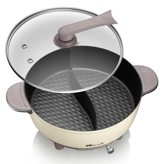 Bear Electric HotPot DHG-B60R6, Multifunctional with Divider ,1500W 6L - YOURISHOP.COM
