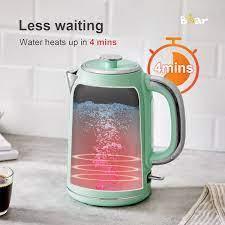 Bear Electric Kettle ZDH-Q17V5,Stainless Steel,1.7L - YOURISHOP.COM