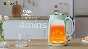 Bear Electric Kettle ZDH-Q17V5,Stainless Steel,1.7L - YOURISHOP.COM