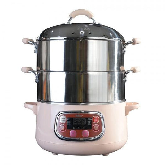 Bear Electric Steamer DZG-A80A2, Stainless Steel with Five Functions, 5-In-1 - YOURISHOP.COM