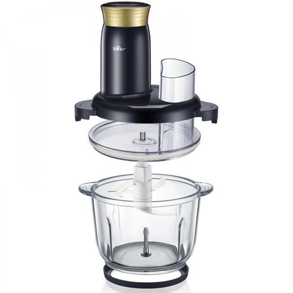 Bear meat grinder QSJ-B03R2,home electric chopper with intelligent control automatic cleaning 2L - YOURISHOP.COM