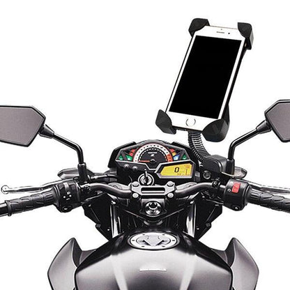 Bicycle Phone Holder Mobile Support Telephone Velo Scooter Motorcycle Phone Mount GPS Holder Bike Handlebar Clip Bracket Stand - YOURISHOP.COM