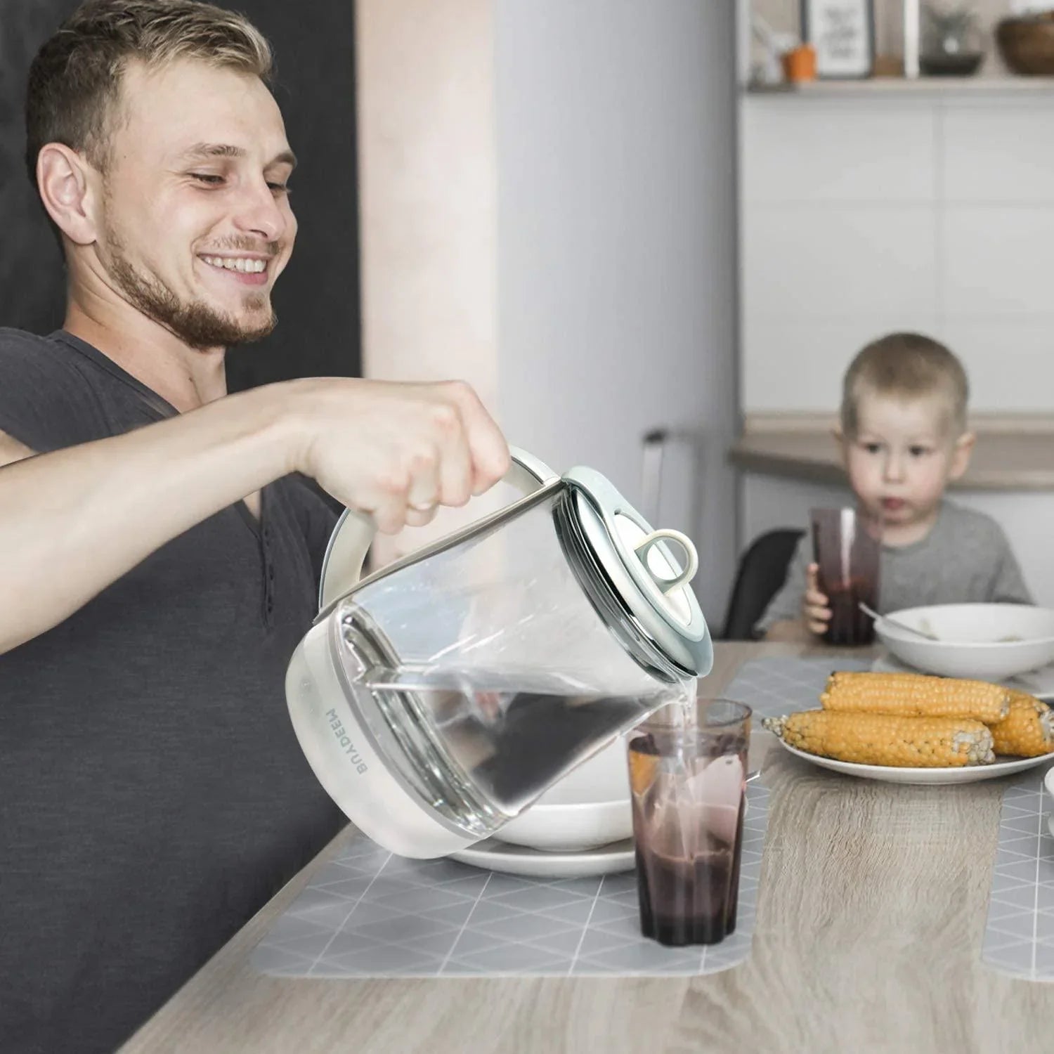 BUYDEEM Healthy Kettle K2683, 9-in-1 Programmable Brew Cooker Master, 1.5 L - YOURISHOP.COM