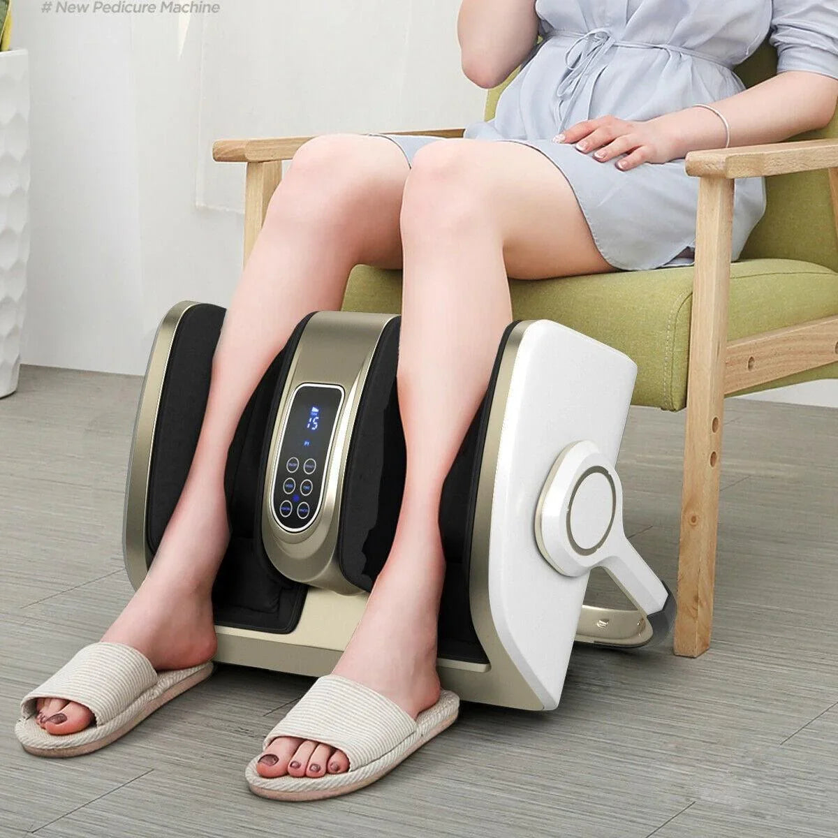 Calf Shiatsu Foot Massager EP24439 with Heat and Remote Control - YOURISHOP.COM