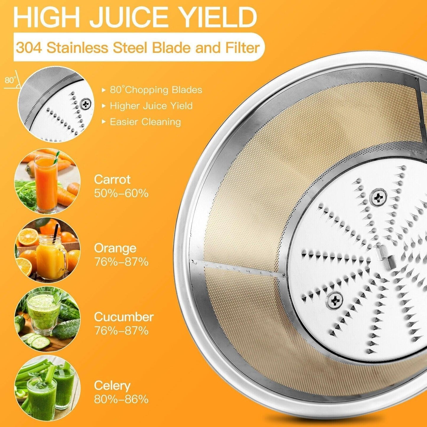 Centrifugal Juice Machine with Wide Mouth and 2 Speed Mode 78912603 - YOURISHOP.COM