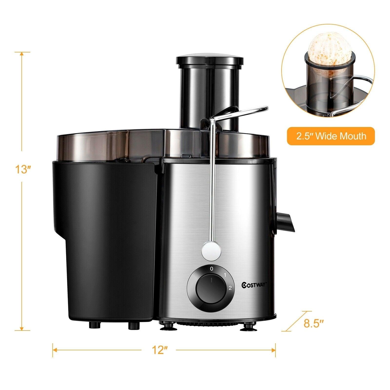 Centrifugal Juice Machine with Wide Mouth and 2 Speed Mode 78912603 - YOURISHOP.COM