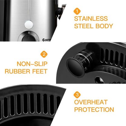 Centrifugal Juice Machine with Wide Mouth and 2 Speed Mode 78912603 - YOURISHOP.COM