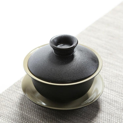 Chinese Black crockery ceramic teapot kettles tea cups porcelain kung fu tea set drinkware for Tea ceremony - YOURISHOP.COM
