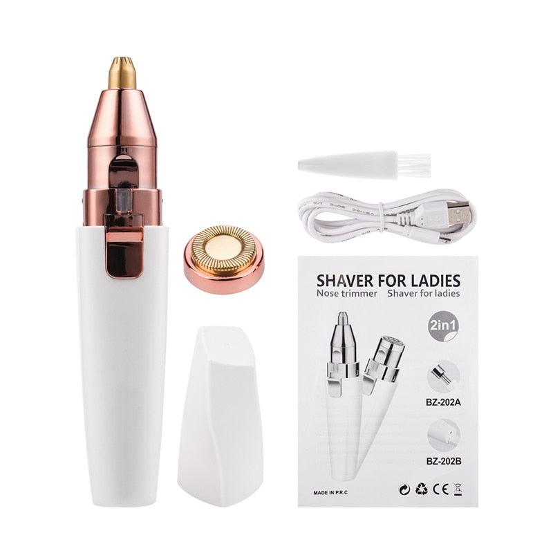 CkeyiN Electric Epilator USB Charging Shaver Stainless Steel Blade Women Hair Remover Professional Painless Shaving Machine - YOURISHOP.COM