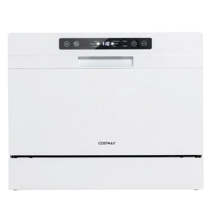 Compact Countertop Dishwasher FP10217,with 6 Place Settings and 5 Washing Programs - YOURISHOP.COM