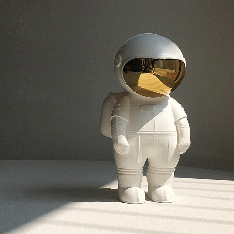 Contemporary Minimalist Astronaut Art Sculpture Advanced Resin Original Design Desktop Space Moon Landing Decoration Crafts - YOURISHOP.COM