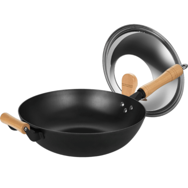 Cooking Emperor Use cast iron frying pan CG32GS, healthy and uncoated, durable and not easy to rust, 32CM (12.6 inches) - YOURISHOP.COM