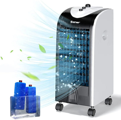 COSTWAY 3-in-1 Evaporative Cooler, Portable Air Cooler EP23667 - YOURISHOP.COM