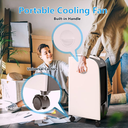 COSTWAY 3-in-1 Evaporative Cooler, Portable Air Cooler EP23667 - YOURISHOP.COM