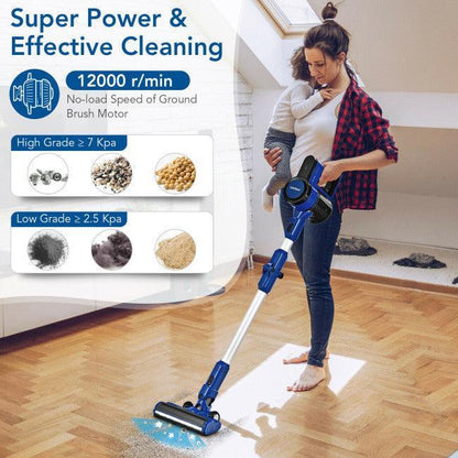 Costway 3-in-1 Handheld Cordless Stick Vacuum Cleaner with 6-cell Lithium Battery 21859643 - YOURISHOP.COM