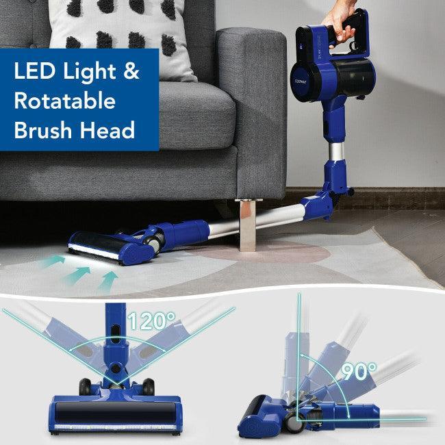 Costway 3-in-1 Handheld Cordless Stick Vacuum Cleaner with 6-cell Lithium Battery 21859643 - YOURISHOP.COM