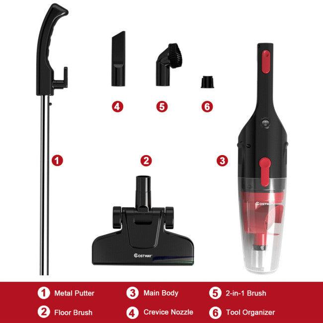 Costway 6-in-1 600W Corded Handheld Stick Vacuum Cleaner 38029571 - YOURISHOP.COM