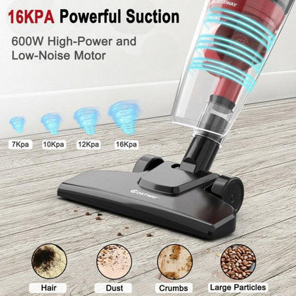Costway 6-in-1 600W Corded Handheld Stick Vacuum Cleaner 38029571 - YOURISHOP.COM