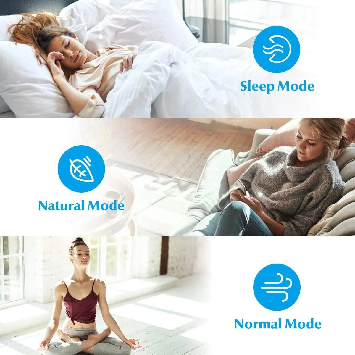 COSTWAY Evaporative Cooler, 3-in-1 Cooler, Fan and Humidifier EP24513US-WHA - YOURISHOP.COM