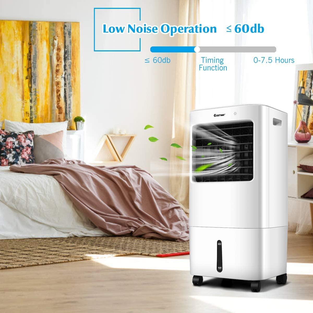 COSTWAY Evaporative Cooler, 3-in-1 Cooler, Fan and Humidifier CPAC-6531 - YOURISHOP.COM