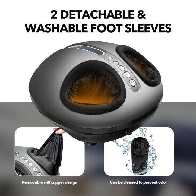 Costway Foot Massager Machine with Heat and Calf Air Bag 09643785 - YOURISHOP.COM