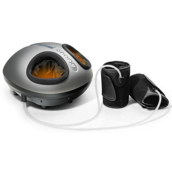 Costway Foot Massager Machine with Heat and Calf Air Bag 09643785 - YOURISHOP.COM